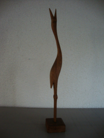 Vintage houten vogel - VERKOCHT