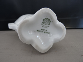 Vintage vaasje - Bavaria - porselein - wit- VERKOCHT