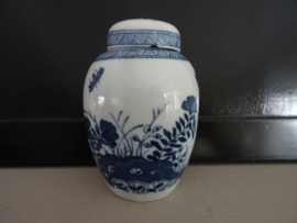 Gemberpotje blauw/wit - VERKOCHT