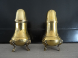 Peper- en zoutstel koperkleurig - VERKOCHT