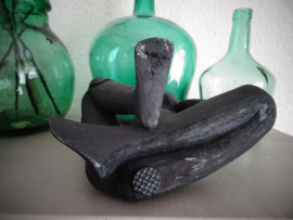 Beeldje abstract - hout