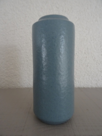Blauw vaasje - keramiek - VERKOCHT