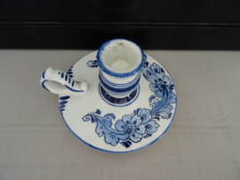 Delfts blauwe kandelaar - VERKOCHT