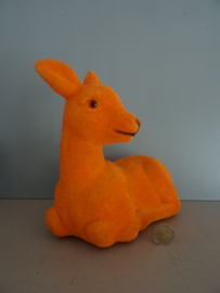 Vintage hertje - Oranje -VERKOCHT