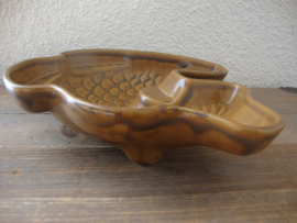 Puddingvorm vis brocante vintage - VERKOCHT