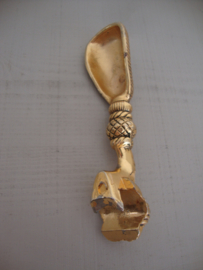 Metalen flesopener - goudkleurig - VERKOCHT