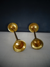 Vintage kandelaren - Set van 2 - VERKOCHT