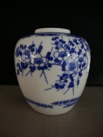 Gemberpotje blauw wit - VERKOCHT