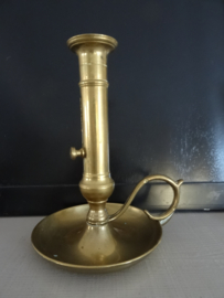 Schuifkandelaar - blaker - vintage - koper of messing - VERKOCHT