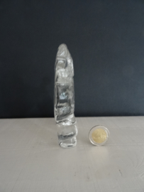 Beeldje poedel - glas - VERKOCHT