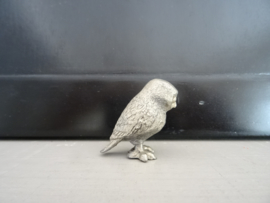 Miniatuur beeldje uiltje - metaal- VERKOCHT