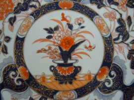 Bord Japans imari - rood blauw goud - VERKOCHT