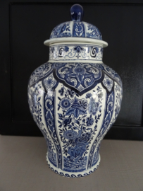 Dekselpot - Delfts blauw - Boch - VERKOCHT