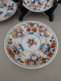 Drie porseleinen Imari schoteltjes - Japan - VERKOCHT