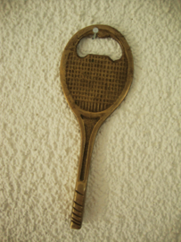 Koperen opener tennisracket - VERKOCHT