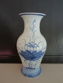 Vaas - Delfts blauw - handbeschilderd - VERKOCHT