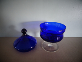 Bonbonniere - blauw glas
