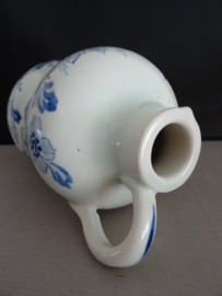 Delfts blauw kruikje - De zwarte kip anno 1857 - VERKOCHT
