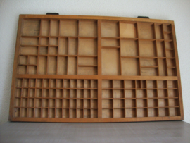 Oude grote letterbak XL - VERKOCHT