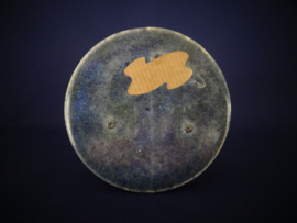 Kandelaar - keramiek - blauw
