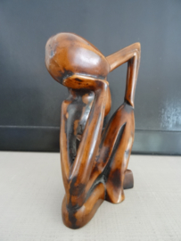 Stenen beeldje - abstract - VERKOCHT