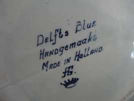 Dekselpot - vaas - Delfts blauw- VERKOCHT