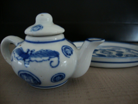 Miniatuur theeserviesje - Chinees - VERKOCHT