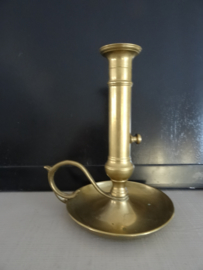 Schuifkandelaar - blaker - vintage - koper of messing - VERKOCHT