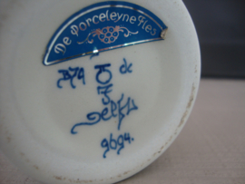 Delfts blauw vaasje - De porceleyne fles - VERKOCHT