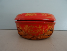 Chinese mandjes -  lak - VERKOCHT