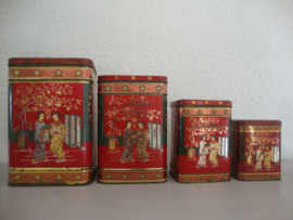 Set Chinese trommels / blikken - VERKOCHT