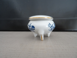 Porseleinen potje Delfts blauw - VERKOCHT