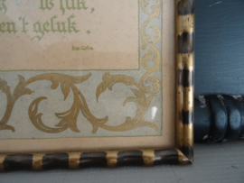 Kalligrafie - Nelly ten Have - Doop - Belijdenis - VERKOCHT