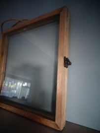 Houten lijst - fotolijst hanger - 2 zijdig