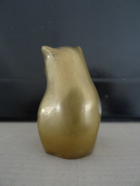 Koperen uiltje - vintage - VERKOCHT