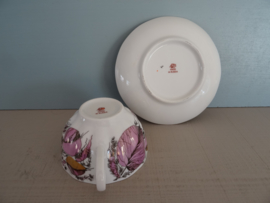 Kop en schotel - Made in Russia - VERKOCHT