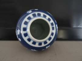 Gemberpotje - bloesem - blauw/wit - VERKOCHT