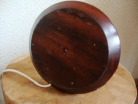 Vintage tafellamp - hout - VERKOCHT