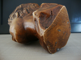 Vintage buste beeldje - bruin - A.P. 234 - VERKOCHT