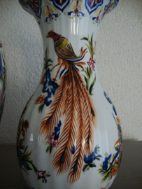 Kaststel Italiaans - vogels en bloemen - VERKOCHT