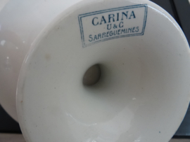 Schaal op voet - Carina Sarreguemines - VERKOCHT