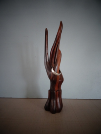 Hand voor ringen - sieradenhouder - hout - VERKOCHT
