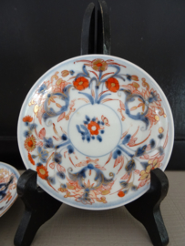 Drie porseleinen Imari schoteltjes - Japan - VERKOCHT