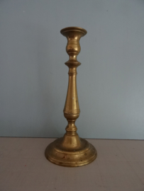 Vintage koperen kandelaar - VERKOCHT