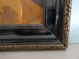 Schilderij vintage - bloemen - VERKOCHT