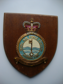 Wapenschild royal Air Force Station Gibraltar - VERKOCHT