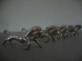 Messenleggers paard - zilverkleurig - VERKOCHT