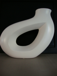 Witte vaas  - VERKOCHT