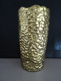 Vaas - goud/geel - VERKOCHT
