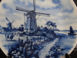 Wandbord Delfts blauw - Hollands - VERKOCHT